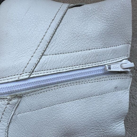 Vionic Roselyn White Leather Ankle Boot Bootie Women 8.5 Chic Minimalist Classic - Picture 6 of 14